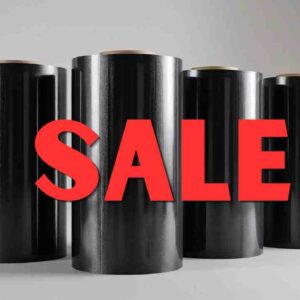 14"W X 1476' - 80 Gauge Black (4 Rolls/Box) - SALE ALERT - PRICE DROP