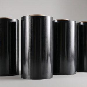 black stretch wrap